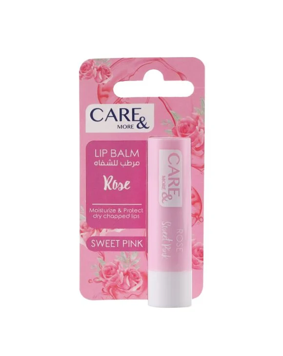 Care & More Lip Balm – Rose – 4gm