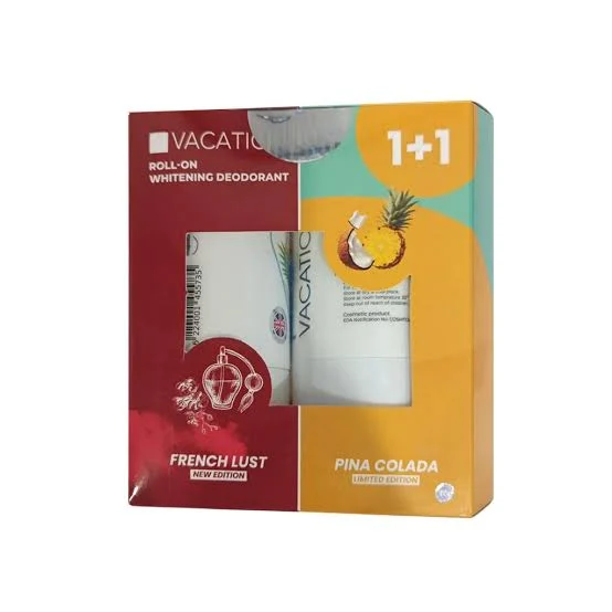 VACATION ROLL-ON(FRENCH LUST+PINA COLADA) 48H DEODORANT 1+1 OFF