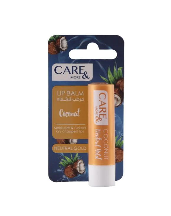 Care & More Lip Balm – Coconut – 4gm