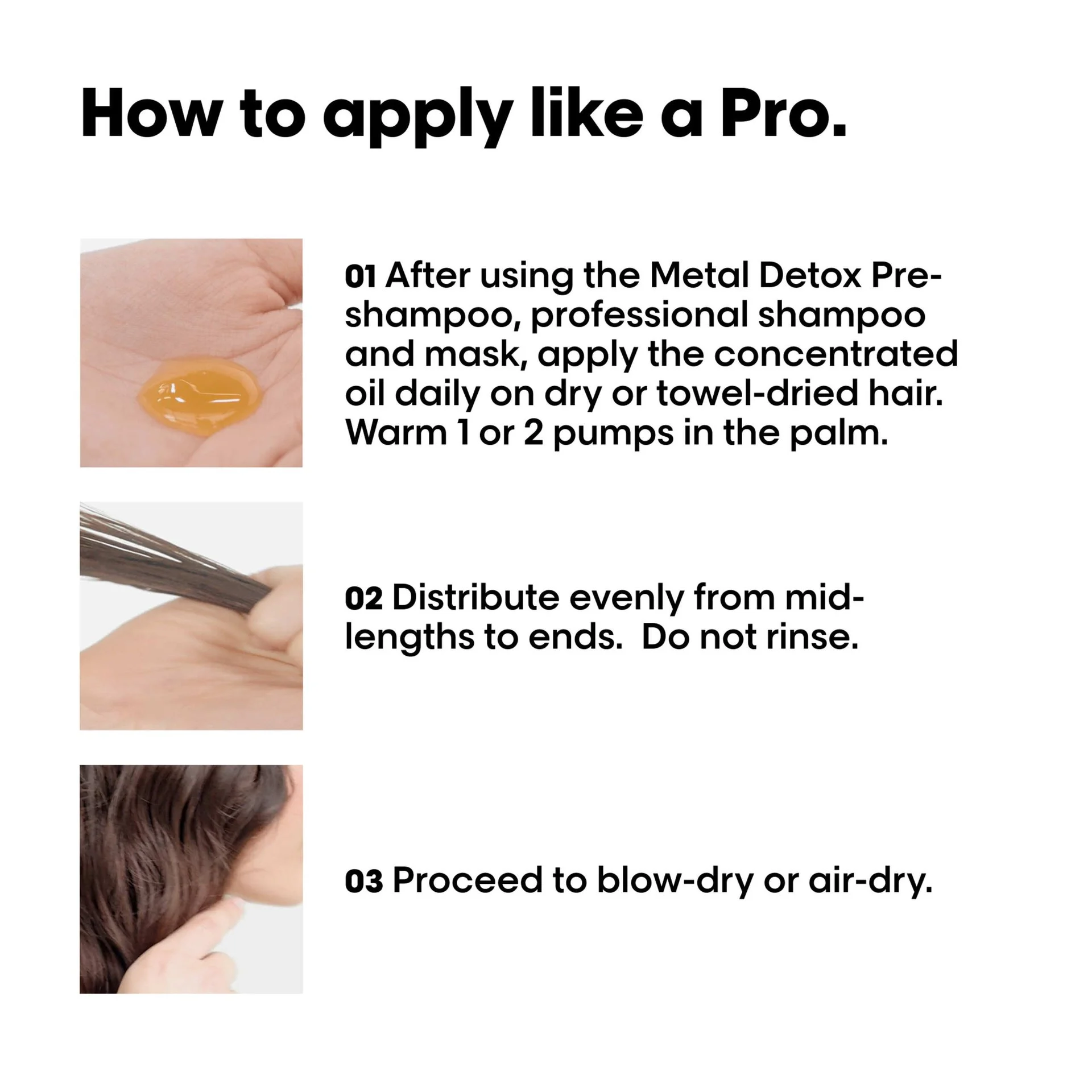 L'Oreal Professionnel Metal Detox Protecting concentrated oil 50ML