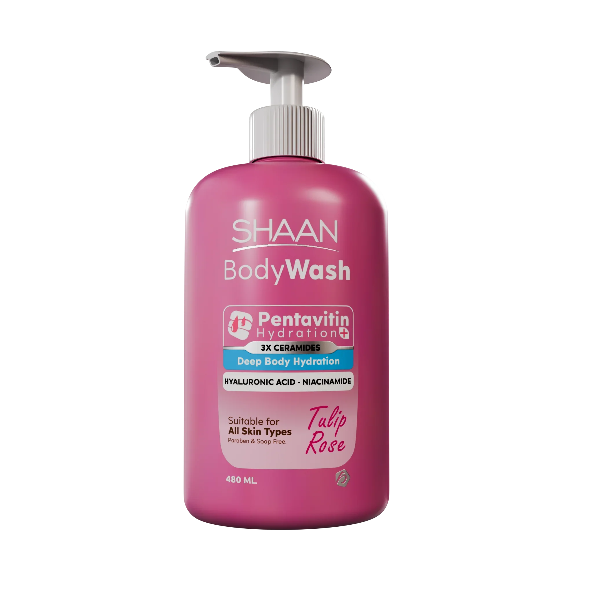 Shaan Moisturizing Body Lotion – Tulip Scent (480 ml)