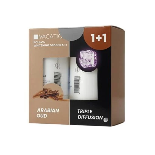 Vacation Triple Diffusion & Arabian Oud Whitening Deodorant 50ml (1+1 free)