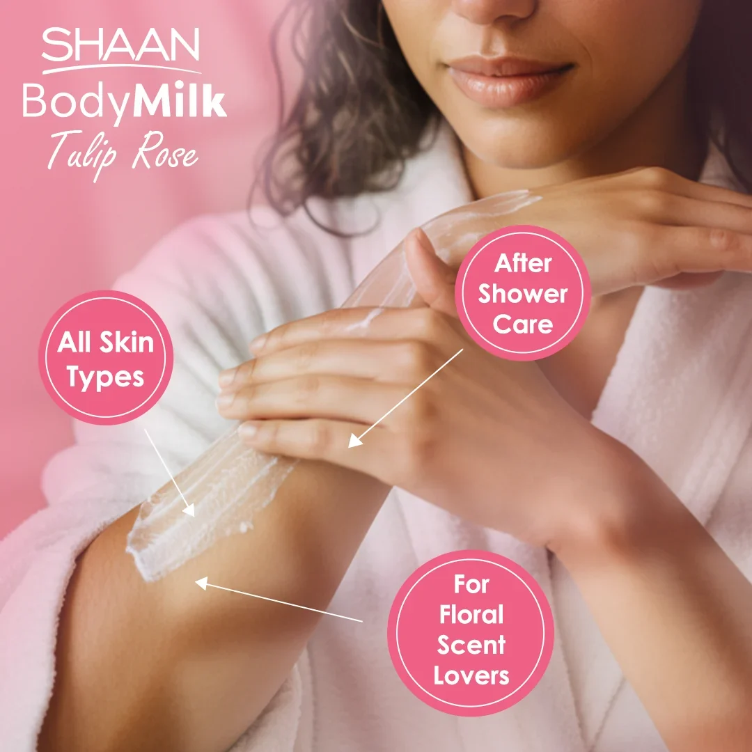 Shaan Body Milk Rose & Tulip 300 ml