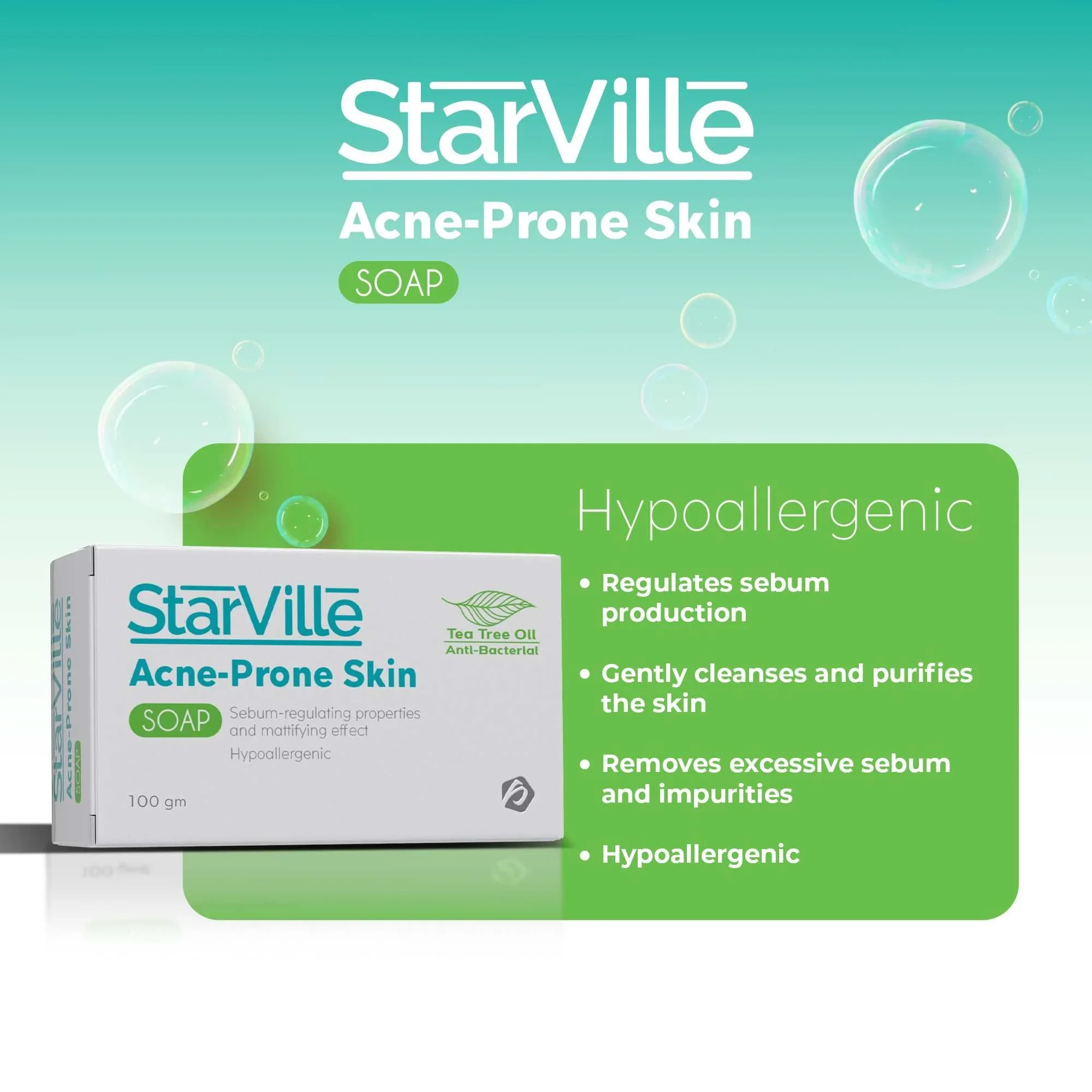 Starville Acne Prone Skin Soap 90 gm