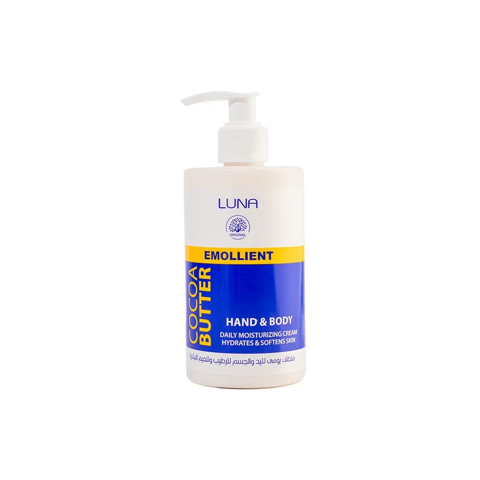 Luna Emollient Cocoa Butter Hand & Body Cream 300g