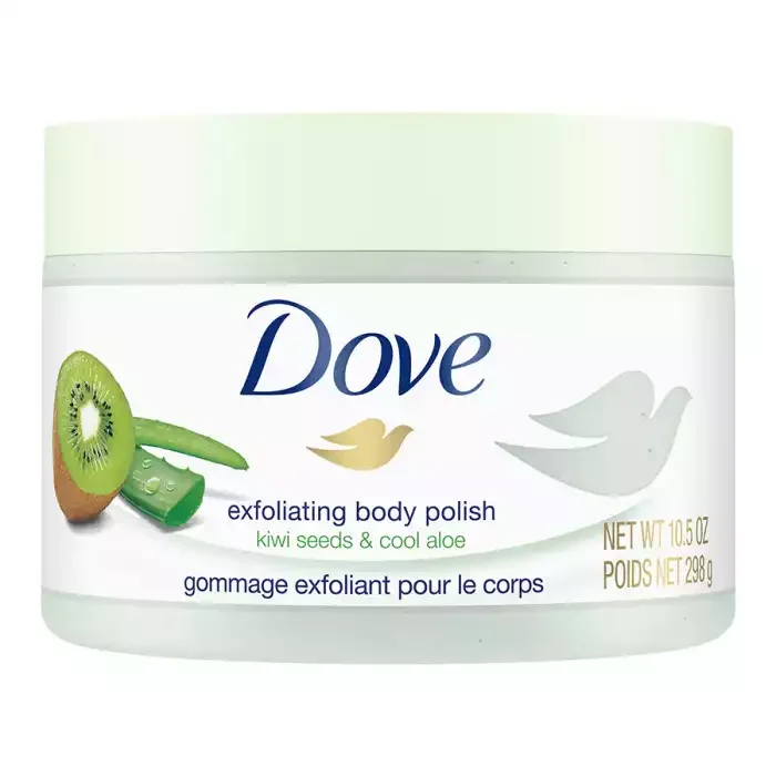Dove Body Scrub Kiwi Seeds & Aloe Scent Exfoliating Body Scrub