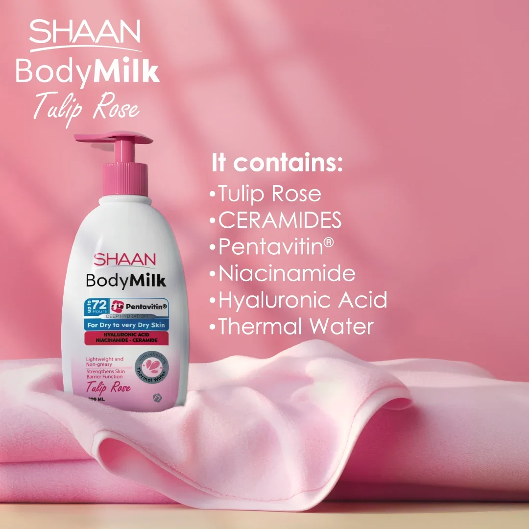 Shaan Body Milk Rose & Tulip 300 ml