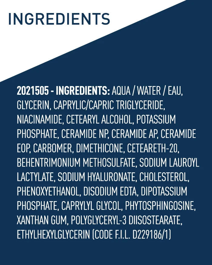 CeraVe PM Facial Moisturizing Lotion Night Cream with Hyaluronic Acid 52ml