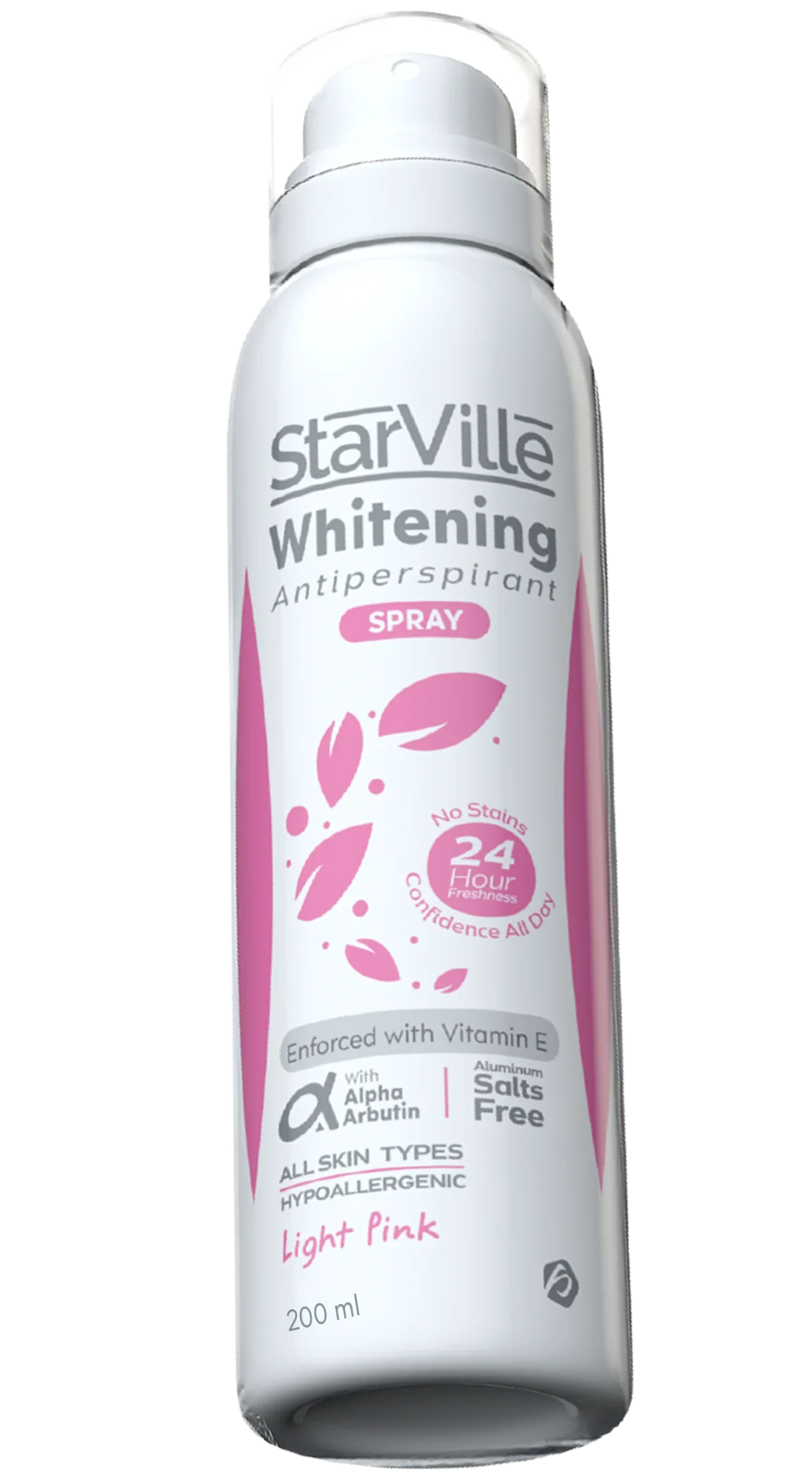 Starville Whitening Antiperspirants Spray Light Pink 200 ml
