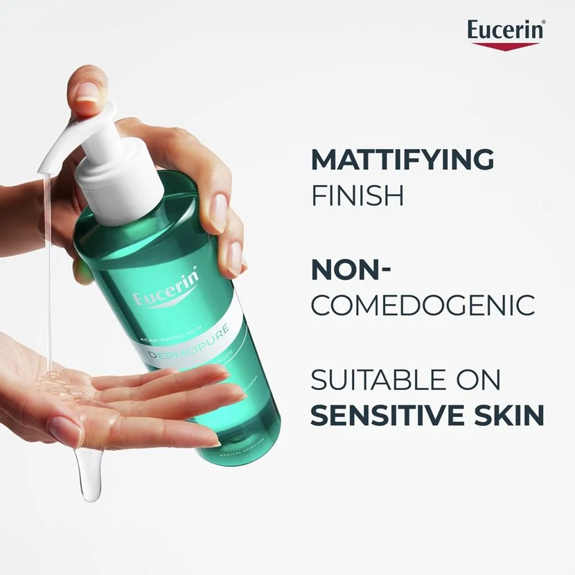 EUCERIN DERMO PURIFYER OIL CONTROL CLEANSING GEL 200ML