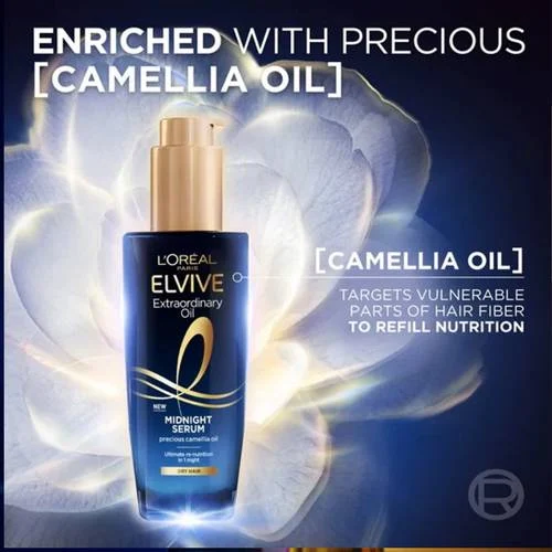 L’OREAL Paris Elvive Extraordinary Oil Midnight Serum for Dry Hair 100ml