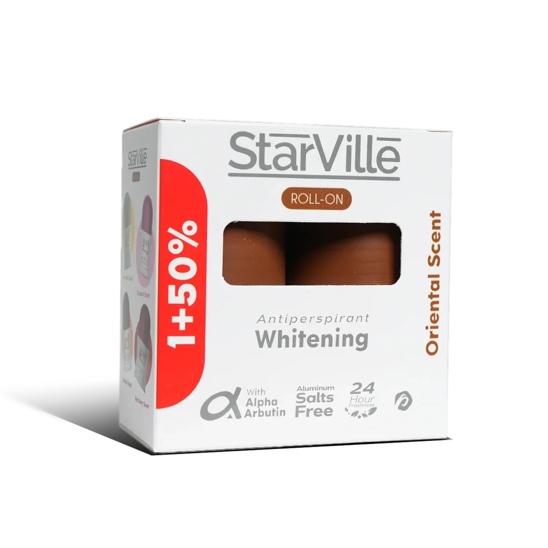Starville Whitening Roll On Orient Pearl Scent 60 ml promopack