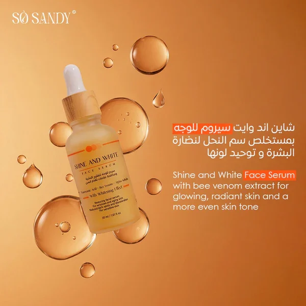 Shine & White Face Serum 30Ml
