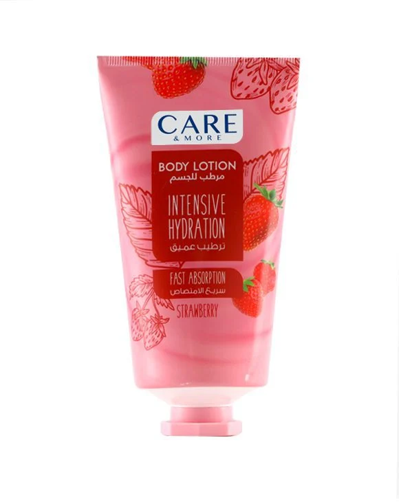 Care & More body lotion with strawberry 150ml
