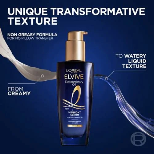 L’OREAL Paris Elvive Extraordinary Oil Midnight Serum for Dry Hair 100ml