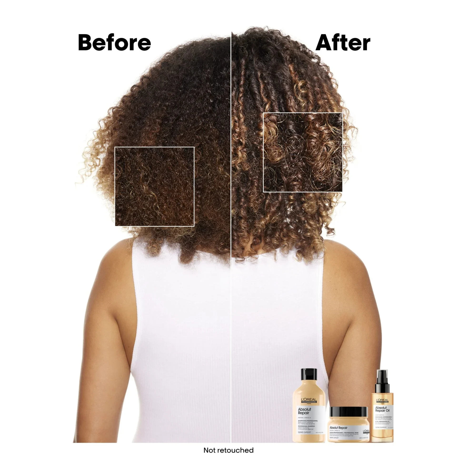 L'OREAL Professionnel Absolut Repair] 10 in 1 perfecting multipurpose oil.