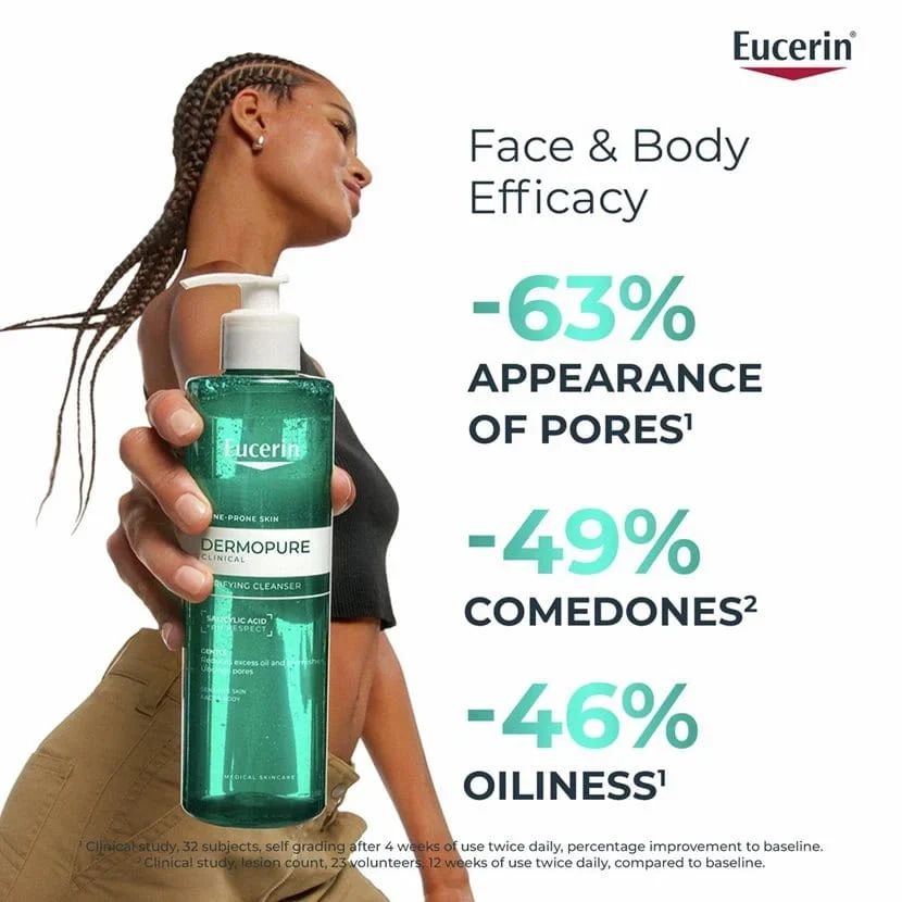 EUCERIN DERMO PURIFYER OIL CONTROL CLEANSING GEL 200ML